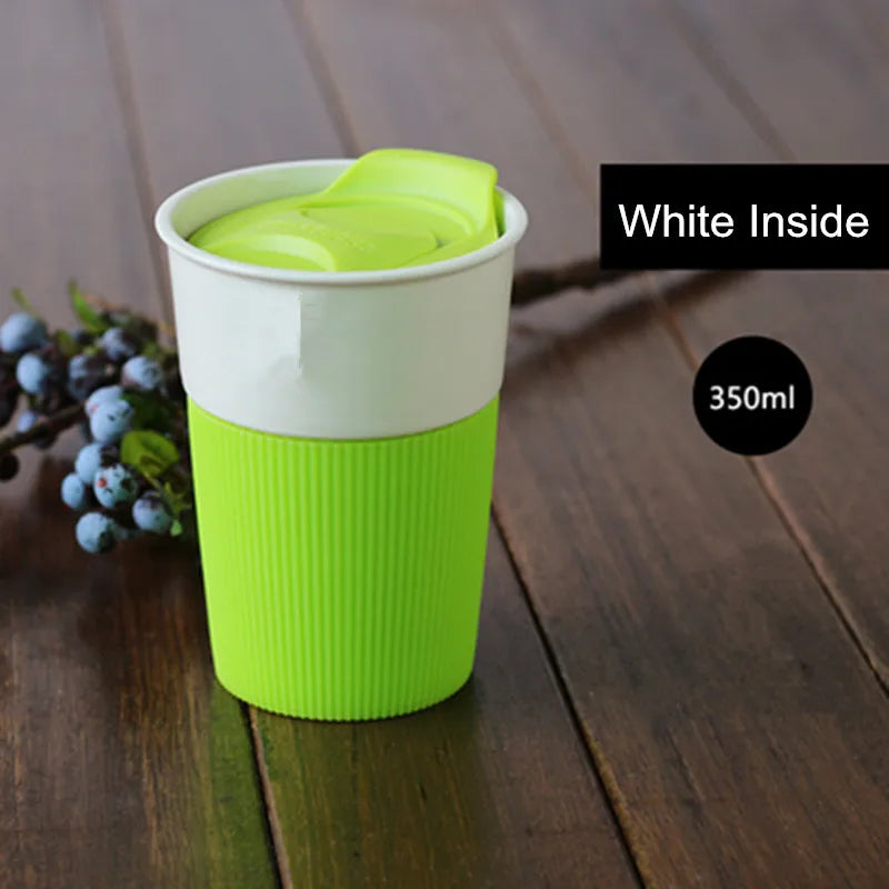 Porcelain Travel Mug With Lid