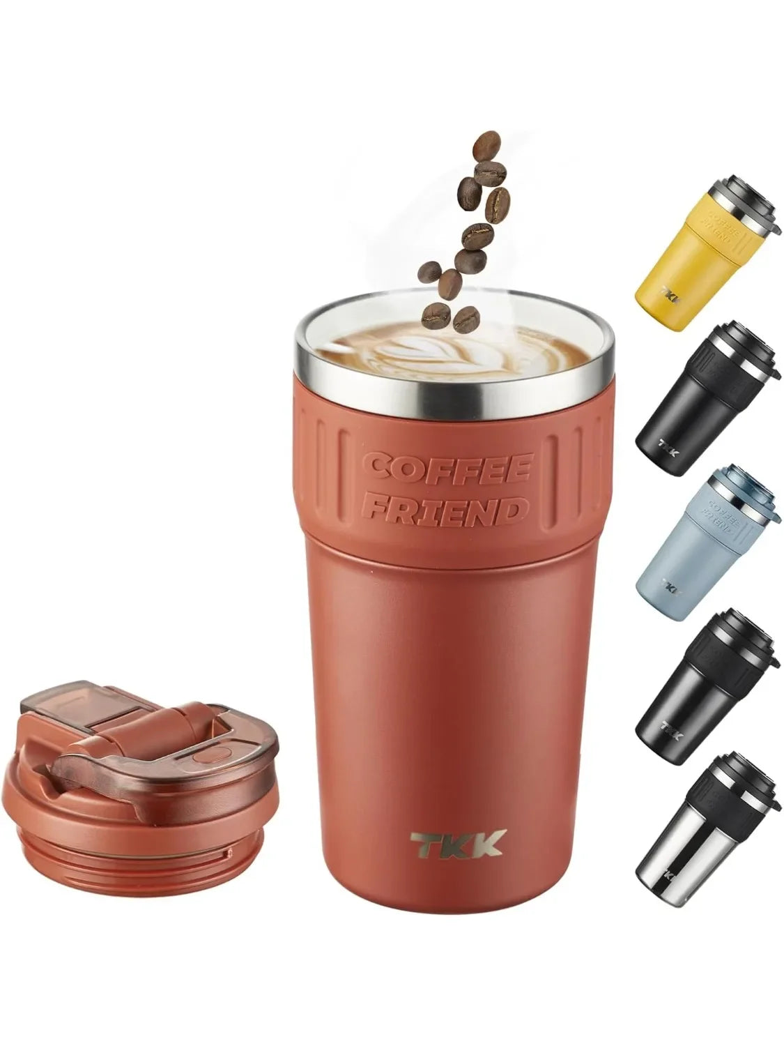 TKK Insulated Coffee Thermos with Ceramic Coating