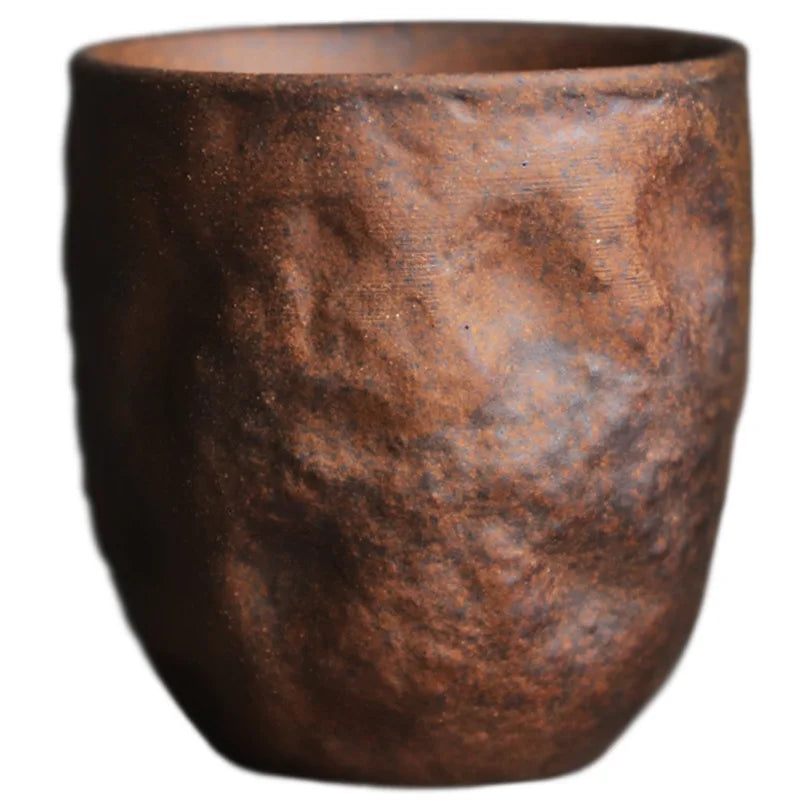 Rough Pottery Old Rock Clay Stone Texture Teacup