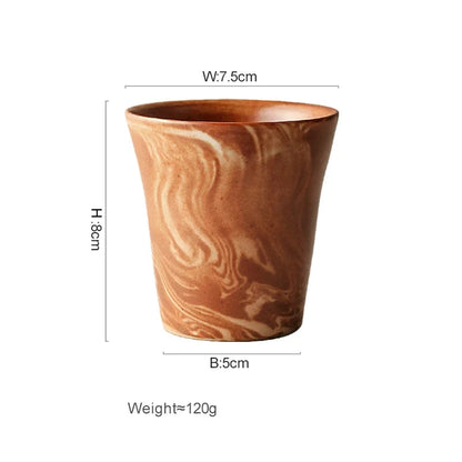 Handmade Twisted Pattern Coffee and Tea Cup CM012
