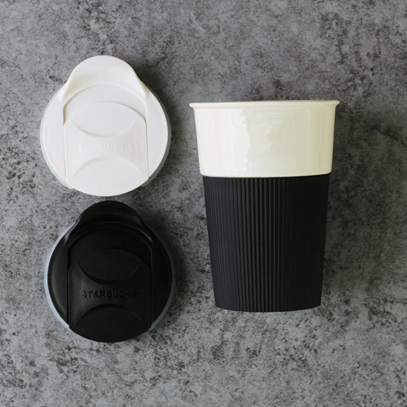 Porcelain Travel Mug With Lid