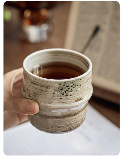 Vintage Japanese Gourd Ceramic Tea Cup - CM024