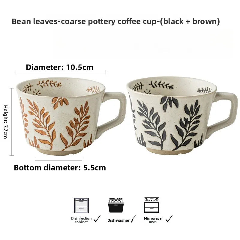 Handmade Coarse Pottery Coffee Cup