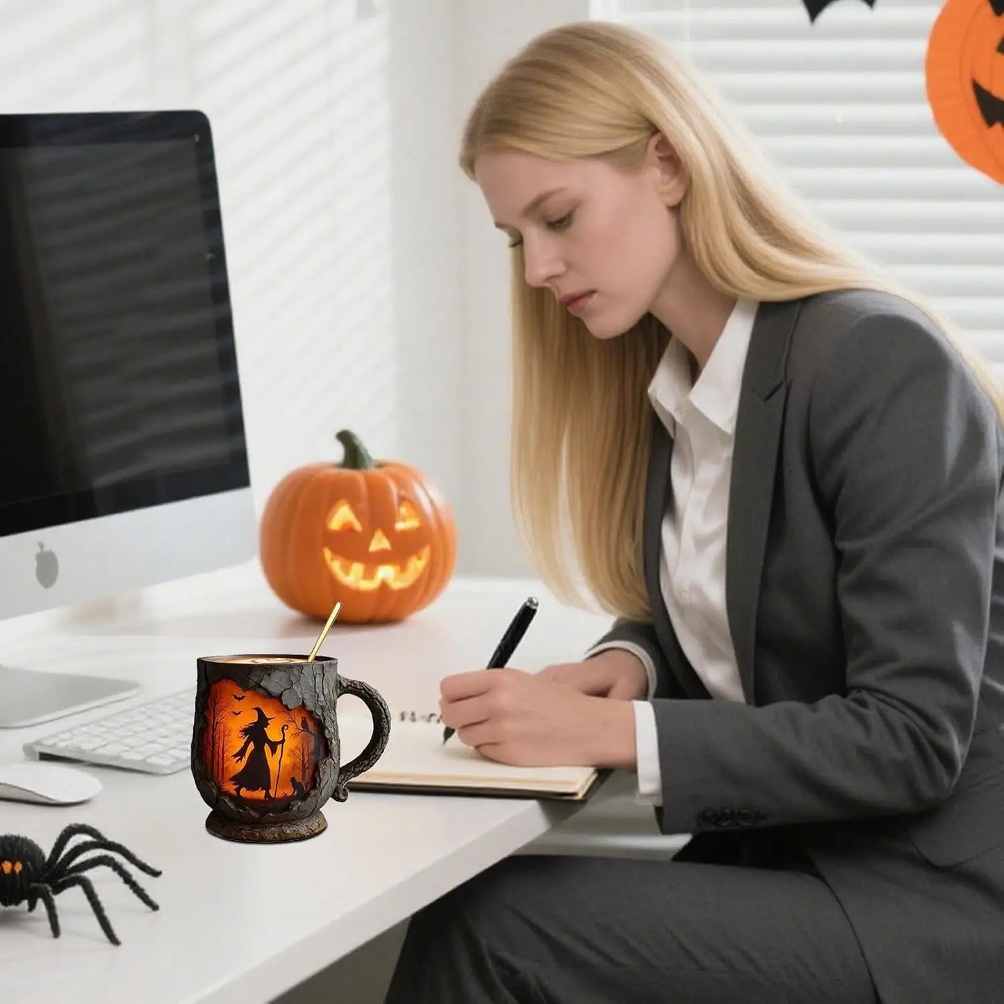 Halloween 3D Witch Mug