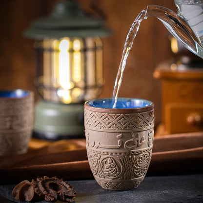 Middle Eastern Pottery Espresso Cup