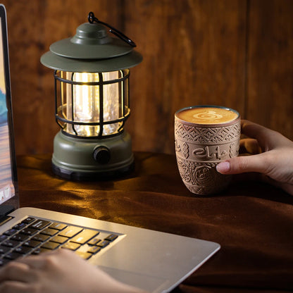 Middle Eastern Pottery Espresso Cup
