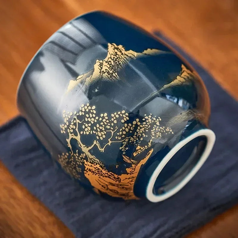 No Handle Japanese-style Ceramic Tea Cup