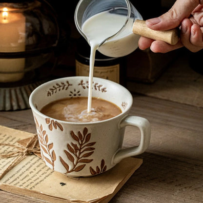Handmade Coarse Pottery Coffee Cup
