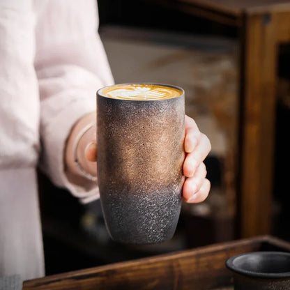 Japanese Retro Handleless Coffee Cup