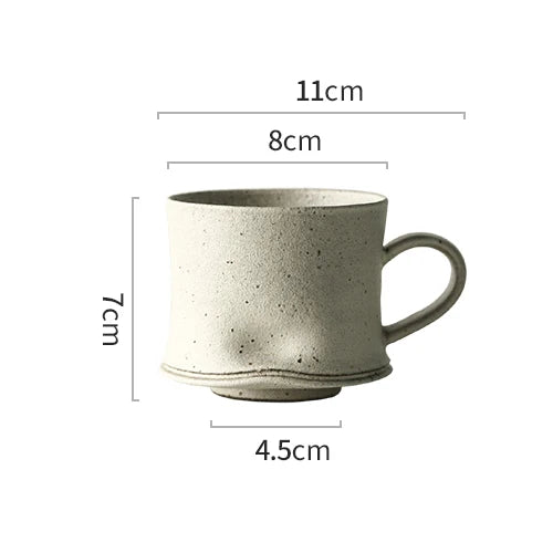 Rustic Handmade Rough Pottery Cup