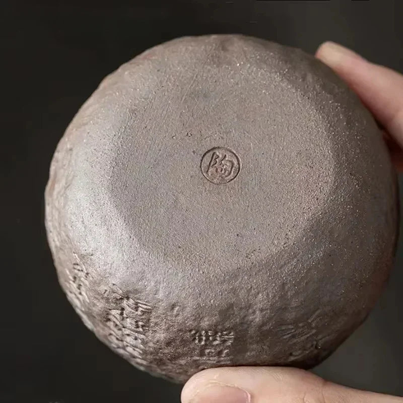 Rough Pottery Handmade Cup