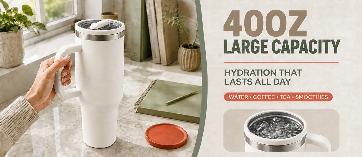 Playful Christmas Pattern Insulated Tumbler - CM055
