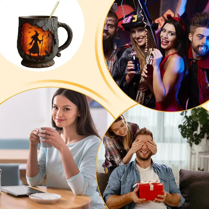Halloween 3D Witch Mug