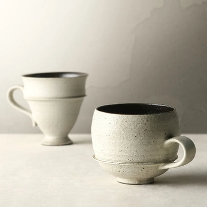 Rustic Handmade Rough Pottery Cup