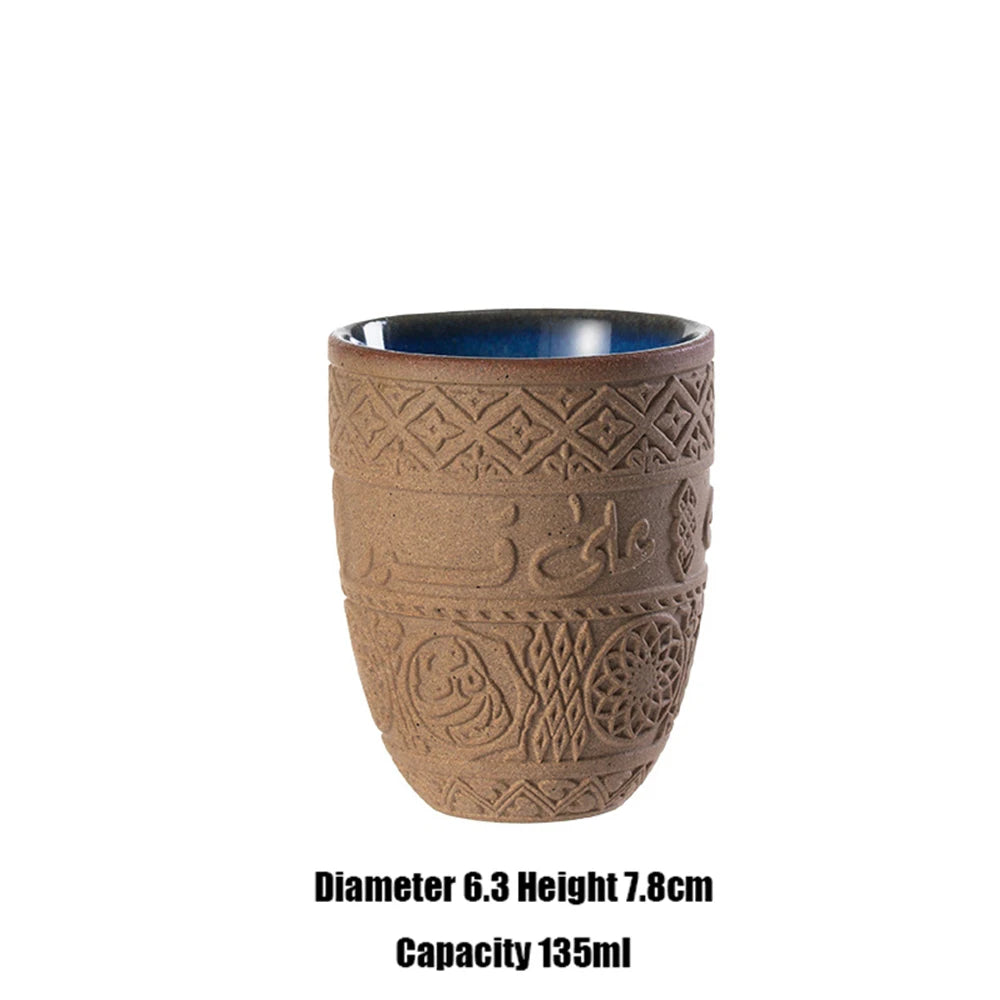 Middle Eastern Pottery Espresso Cup