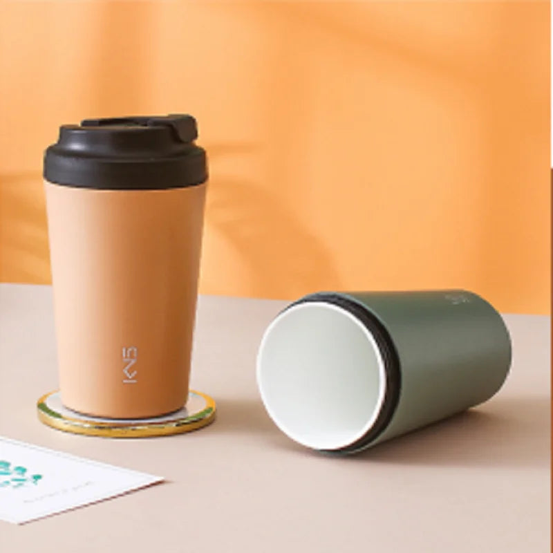 Porcelain Inner Pot Travel Insulated Mug