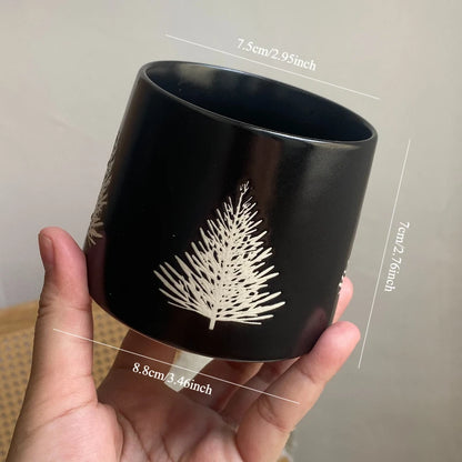 Minimalist Christmas Tree Ceramic Cup - CM053