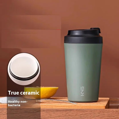 Porcelain Inner Pot Travel Insulated Mug