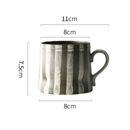 Rustic Handmade Rough Pottery Cup