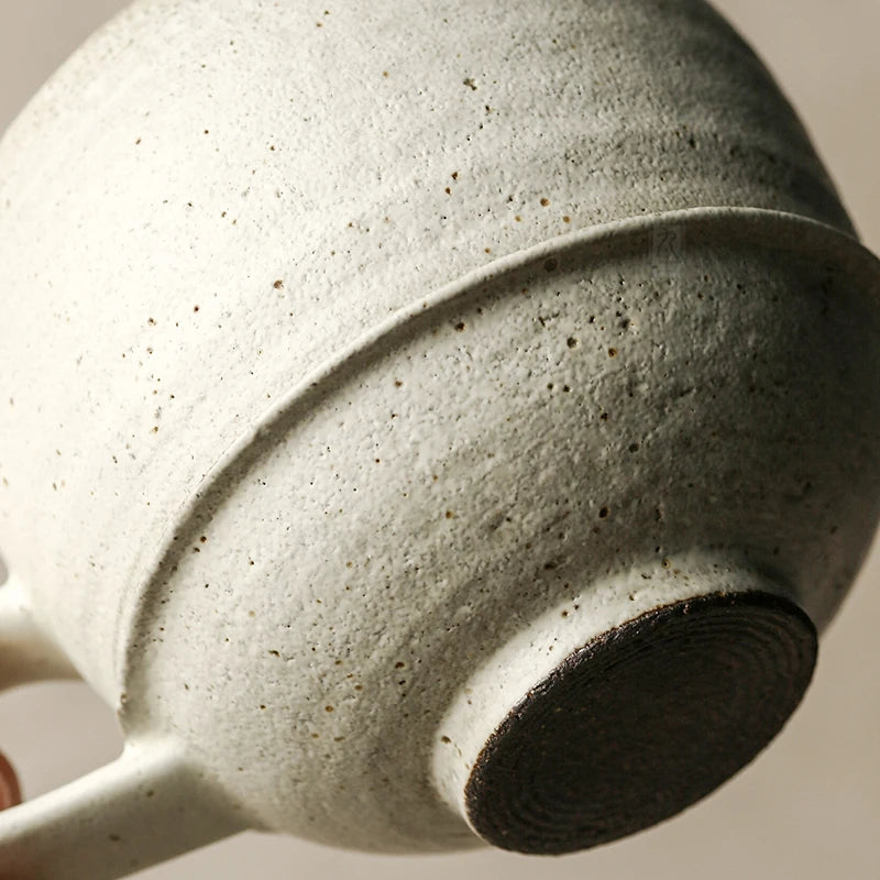 Rustic Handmade Rough Pottery Cup