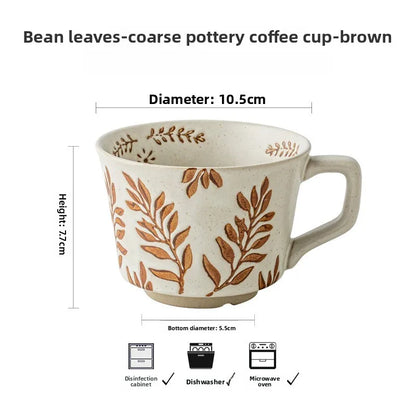 Handmade Coarse Pottery Coffee Cup