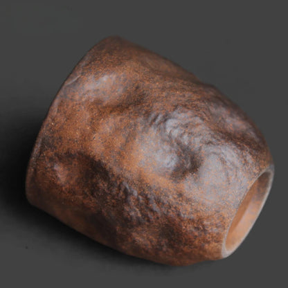 Rough Pottery Old Rock Clay Stone Texture Teacup