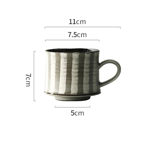 Rustic Handmade Rough Pottery Cup