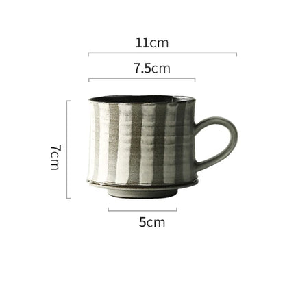 Rustic Handmade Rough Pottery Cup