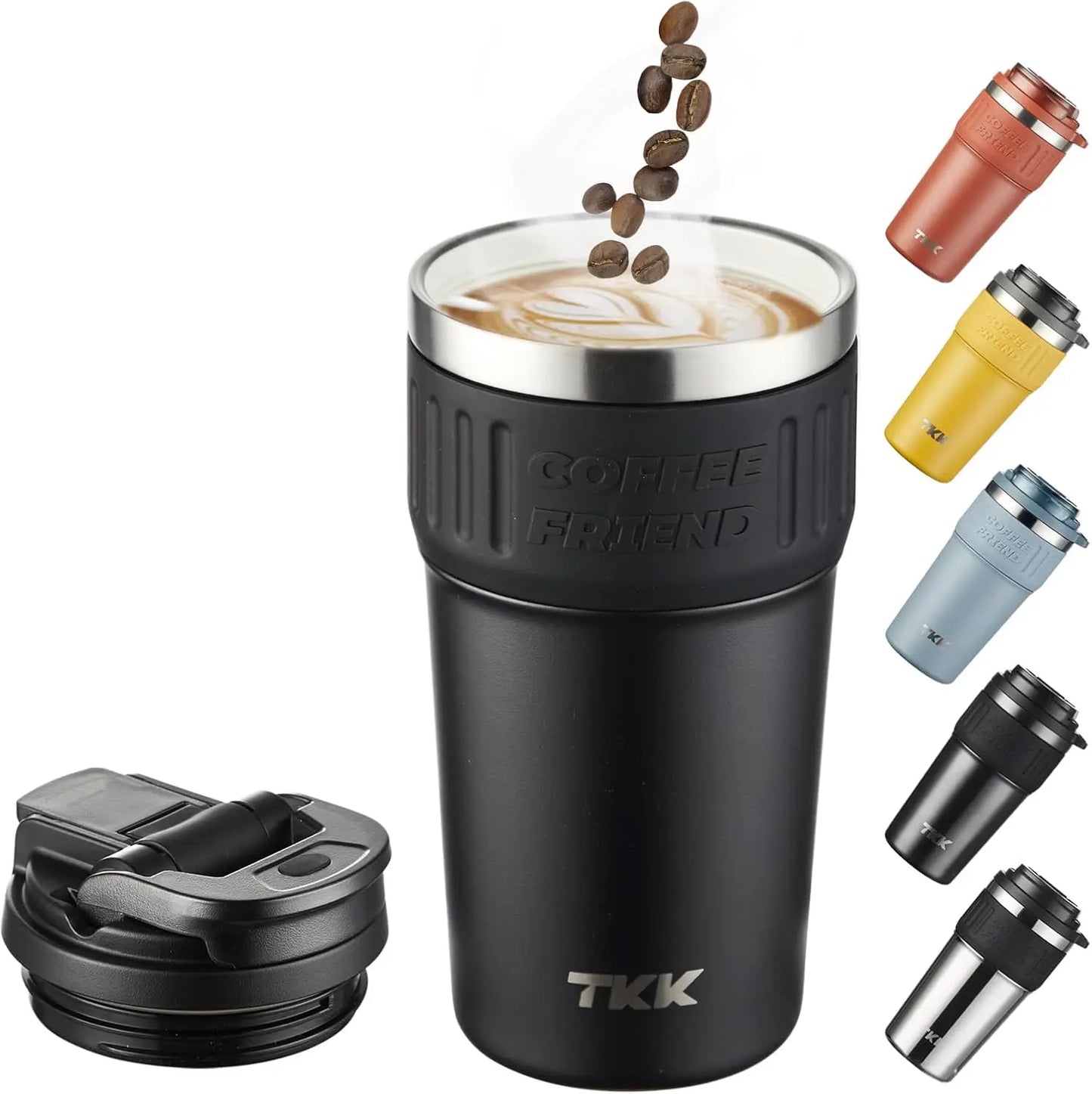 TKK Insulated Coffee Thermos with Ceramic Coating