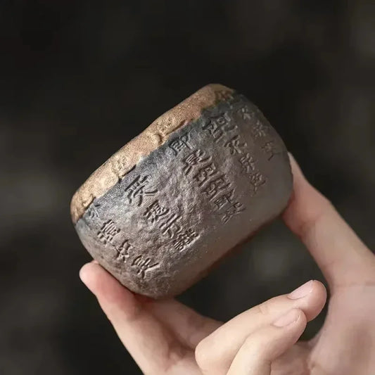 Rough Pottery Handmade Cup