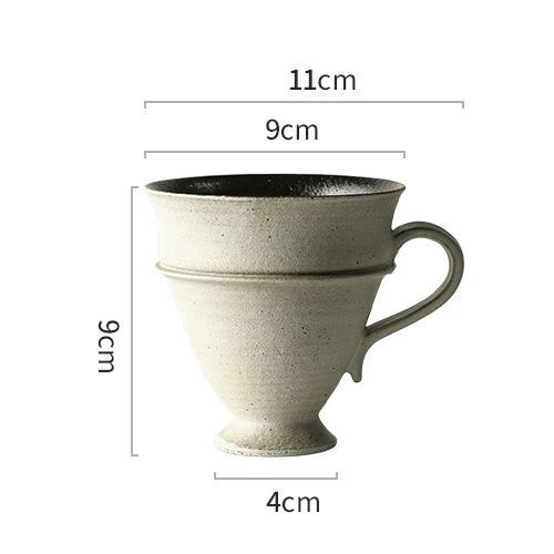 Rustic Handmade Rough Pottery Cup
