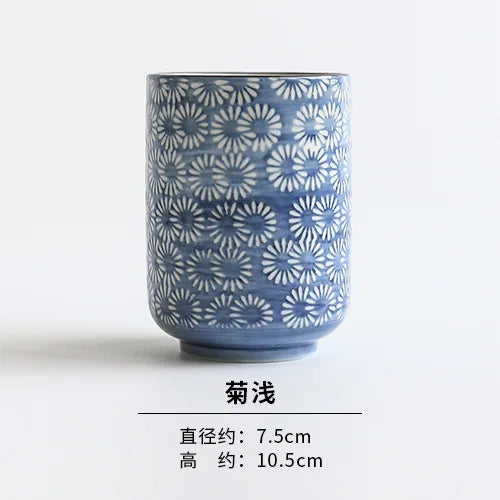 Vintage Japanese Hand-Painted Ceramic Mug - CM036