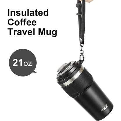 TKK Insulated Coffee Thermos with Ceramic Coating