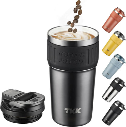 TKK Insulated Coffee Thermos with Ceramic Coating