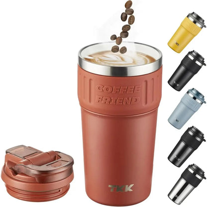 TKK Insulated Coffee Thermos with Ceramic Coating
