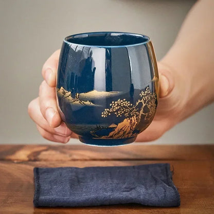 No Handle Japanese-style Ceramic Tea Cup