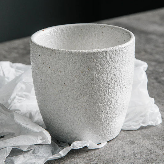 Handleless Porcelain Japanese-style Coffee Mug