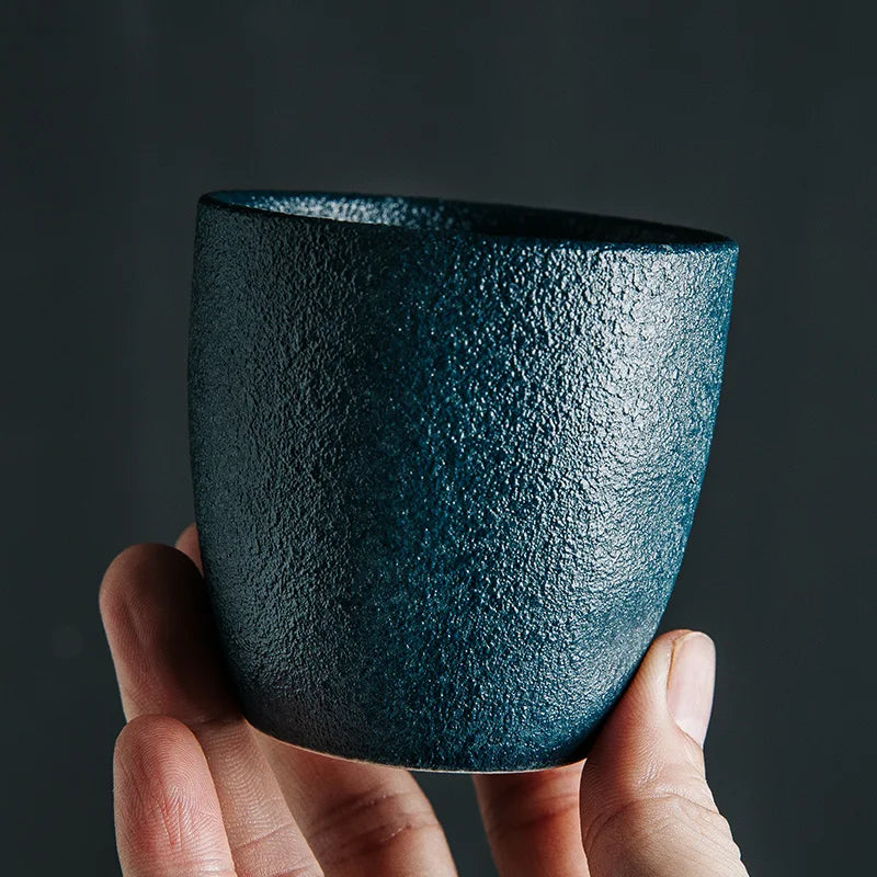Handleless Porcelain Japanese-style Coffee Mug