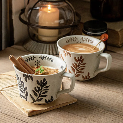 Handmade Coarse Pottery Coffee Cup