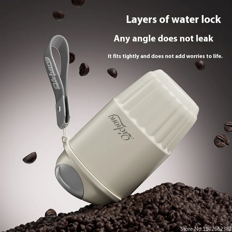 Ceramic Liner Thermos Travel Coffee Mug