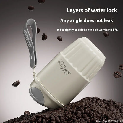 Ceramic Liner Thermos Travel Coffee Mug