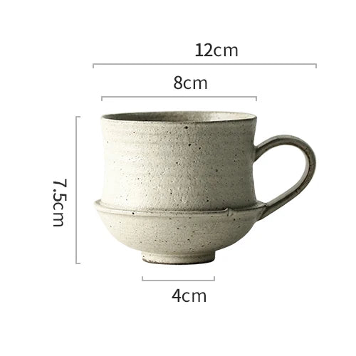 Rustic Handmade Rough Pottery Cup