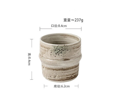 Vintage Japanese Gourd Ceramic Tea Cup - CM024