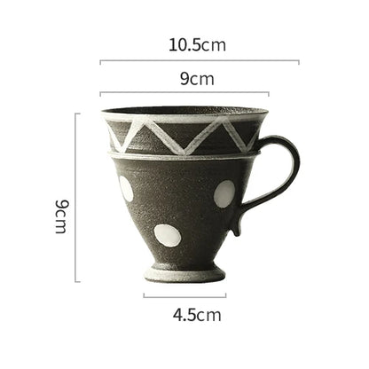 Rustic Handmade Rough Pottery Cup