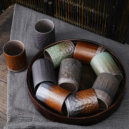 Vintage Handmade Ceramic Rustic Mug