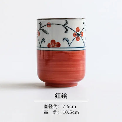 Vintage Japanese Hand-Painted Ceramic Mug - CM036