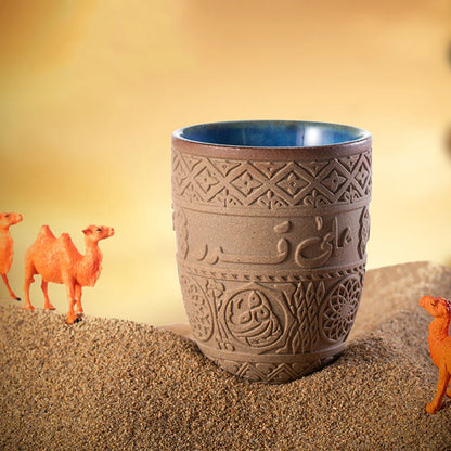 Middle Eastern Pottery Espresso Cup