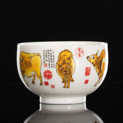 Exquisite Handmade Scripture Cup