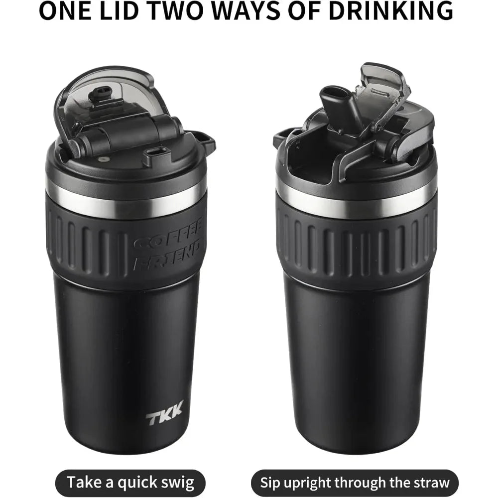 TKK Insulated Coffee Thermos with Ceramic Coating