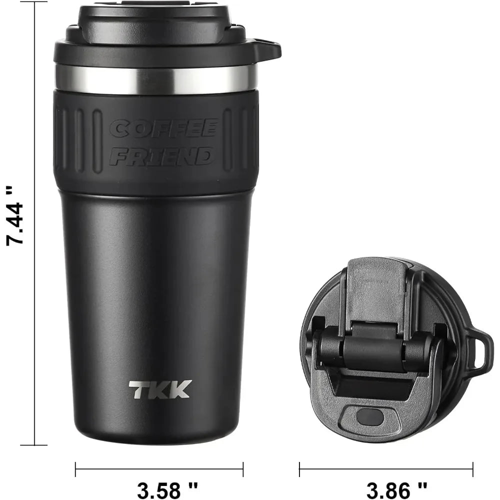 TKK Insulated Coffee Thermos with Ceramic Coating